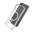 eSTUFF Magnetic Hybrid Clear Case for iPhone 13 custodia per cellulare 15,5 cm (6.1") Cover Trasparente