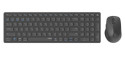 Hama 9700M tastiera Mouse incluso QWERTY Tedesco Grigio