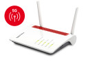 FRITZ!Box 6850 5G router wireless Gigabit Ethernet Dual-band (2.4 GHz/5 GHz) Nero, Rosso, Bianco