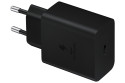 Samsung Caricabatterie Super Fast Charging 45W EP-T4510, Porta USB-C (con Cavo), Nero