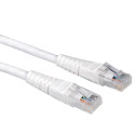 Value UTP Patch Cord, Cat.6, white 1 m cavo di rete Bianco U/UTP (UTP)