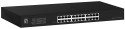 LevelOne Switch 24x GE GEU-2431 19\" Rack Mount Kit Non gestito Gigabit Ethernet (10/100/1000) 1U Nero