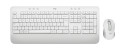 Logitech Signature MK650 Combo For Business tastiera Mouse incluso Bluetooth QWERTZ Tedesco Bianco