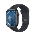 Apple Watch Series 9 GPS + Cellular Cassa 45mm in Alluminio Mezzanotte con Cinturino Sport Mezzanotte - M/L