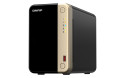 QNAP TS-264 NAS Tower Collegamento ethernet LAN Nero, Oro N5095