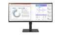 LG 34BQ77QB-B Monitor PC 86,4 cm (34") 3440 x 1440 Pixel UltraWide Quad HD LED Nero