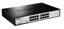 D-Link DGS-1016D/E switch di rete Non gestito Nero, Metallico