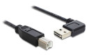 DeLOCK 2m USB 2.0 A - B m/m cavo USB USB A USB B Nero