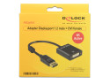 DeLOCK 62599 cavo e adattatore video 0,2 m DisplayPort DVI-I Nero