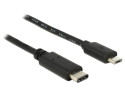 DeLOCK 83602 cavo USB 1 m USB 2.0 USB C Micro-USB B Nero