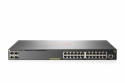 Aruba 2930F 24G PoE+ 4SFP+ TAA Gestito L3 Gigabit Ethernet (10/100/1000) Supporto Power over Ethernet (PoE) 1U Grigio