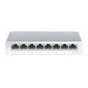 TP-Link TL-SF1008D Non gestito Fast Ethernet (10/100) Bianco