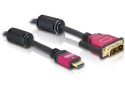 DeLOCK HDMI - DVI Cable 3.0m male / male 3 m DVI-D