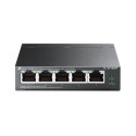 TP-Link TL-SF1005P Non gestito Fast Ethernet (10/100) Supporto Power over Ethernet (PoE) Nero