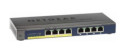 NETGEAR GS108PP Non gestito Gigabit Ethernet (10/100/1000) Supporto Power over Ethernet (PoE) Nero