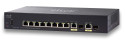 Cisco Small Business SF352-08P Gestito L2/L3 Fast Ethernet (10/100) Supporto Power over Ethernet (PoE) 1U Nero