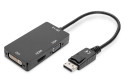 Digitus Cavo convertitore DisplayPort 3in1