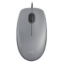 Logitech M110 Silent mouse Ambidestro USB tipo A Ottico 1000 DPI