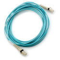 HPE LC to LC Multi-mode OM3 2-Fiber 5.0m 1-Pack cavo a fibre ottiche 5 m Blu