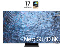 Samsung Series 9 TV QE65QN900CTXZT Neo QLED 8K, Smart TV 65" Processore Neural Quantum 8K, Dolby Atmos e OTS Pro, Titan Black 2023