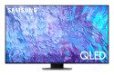 Samsung Series 8 TV QE98Q80CATXZT QLED 4K, Smart TV 98" Processore Neural Quantum 4K, SuperSlim Design, Carbon Silver 2023