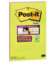 Post-It Super Sticky pouch autoadesiva Rettangolo Multicolore 45 fogli Autoadesivo