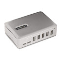 StarTech.com 10G5A2CS-USB-C-HUB hub di interfaccia USB 3.2 Gen 2 (3.1 Gen 2) Type-C 10000 Mbit/s Argento