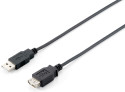 Equip 128852 cavo USB 5 m USB 2.0 USB A Nero