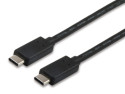 Equip 12888307 cavo USB 1 m USB 2.0 USB C Nero