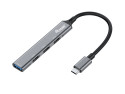 Equip 128961 hub di interfaccia USB 3.2 Gen 1 (3.1 Gen 1) Type-C 5000 Mbit/s Nero, Grigio