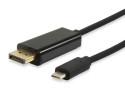 Equip 133467 cavo e adattatore video 1,8 m USB tipo-C DisplayPort Nero