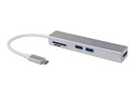 Equip 133480 replicatore di porte e docking station per laptop USB 3.2 Gen 1 (3.1 Gen 1) Type-C Argento