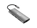 Equip 133490 replicatore di porte e docking station per laptop Cablato USB 3.2 Gen 1 (3.1 Gen 1) Type-C Grigio