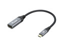 Equip 133492 cavo e adattatore video 0,15 m USB tipo-C HDMI Nero, Grigio