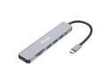 Equip 133494 replicatore di porte e docking station per laptop Cablato USB 3.2 Gen 1 (3.1 Gen 1) Type-C Argento