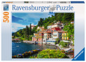 Ravensburger Lake Como, Italy Puzzle 500 pz Vacanze