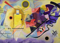 Ravensburger Kandinsky, Wassily:Yellow, Red, Blue Puzzle 1000 pz - Arte