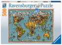 Ravensburger 15043 puzzle Puzzle di contorno 500 pz