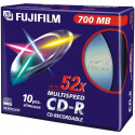 Fujifilm CD-R 700MB 52X slimcase 10-pack 10 pz