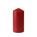 Duni 165656 candela di cera Cilindro Bordeaux 12 pz