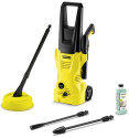 Kärcher K 2 HOME idropulitrice Verticale Elettrico 360 l/h 1400 W Nero, Giallo