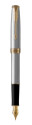 Parker 1931505 penna stilografica Nero, Oro, Stainless steel 1 pz