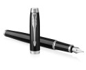 Parker IM penna stilografica Sistema di riempimento della cartuccia Nero, Cromo 1 pz