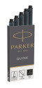 Parker Quink inktpatronen zwart, doos met 5 stuks Nero 5 pz