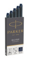 Parker 1950385 ricaricatore di penna Nero, Blu 5 pz