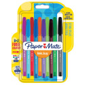 Papermate inkjoy 100 Nero, Blu, Verde, Rosso Penna a sfera 8 pz