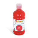 Primo 202BR500300 colore a tempera 500 ml Bottiglia Rosso