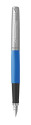 Parker 2096858 penna stilografica Blu, Stainless steel 1 pz