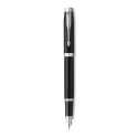 Parker IM penna stilografica Nero, Stainless steel 1 pz