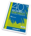 Blasetti 2339- carta milllimetrata A4 80 g/m² 40 fogli